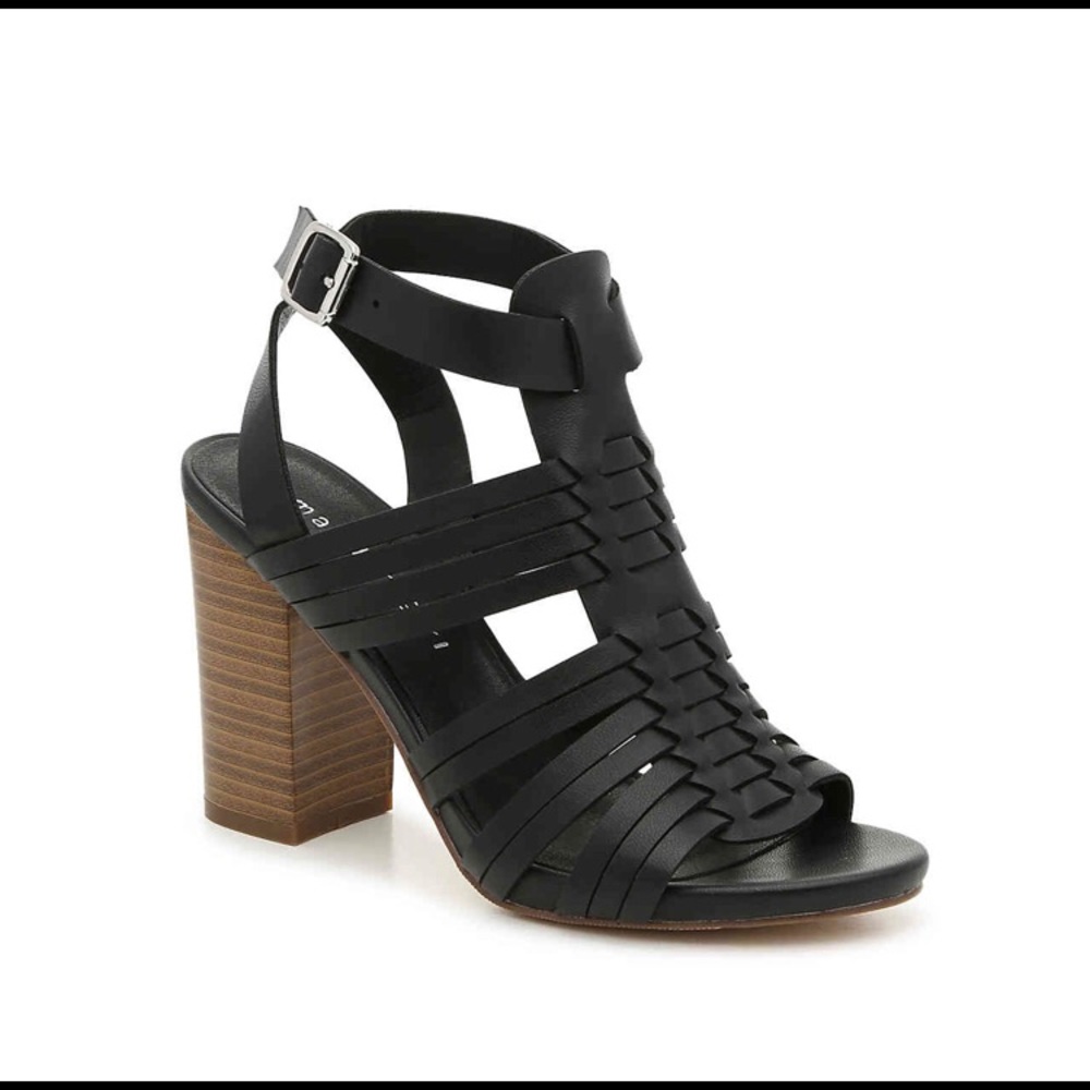 Black high heel for $50.00